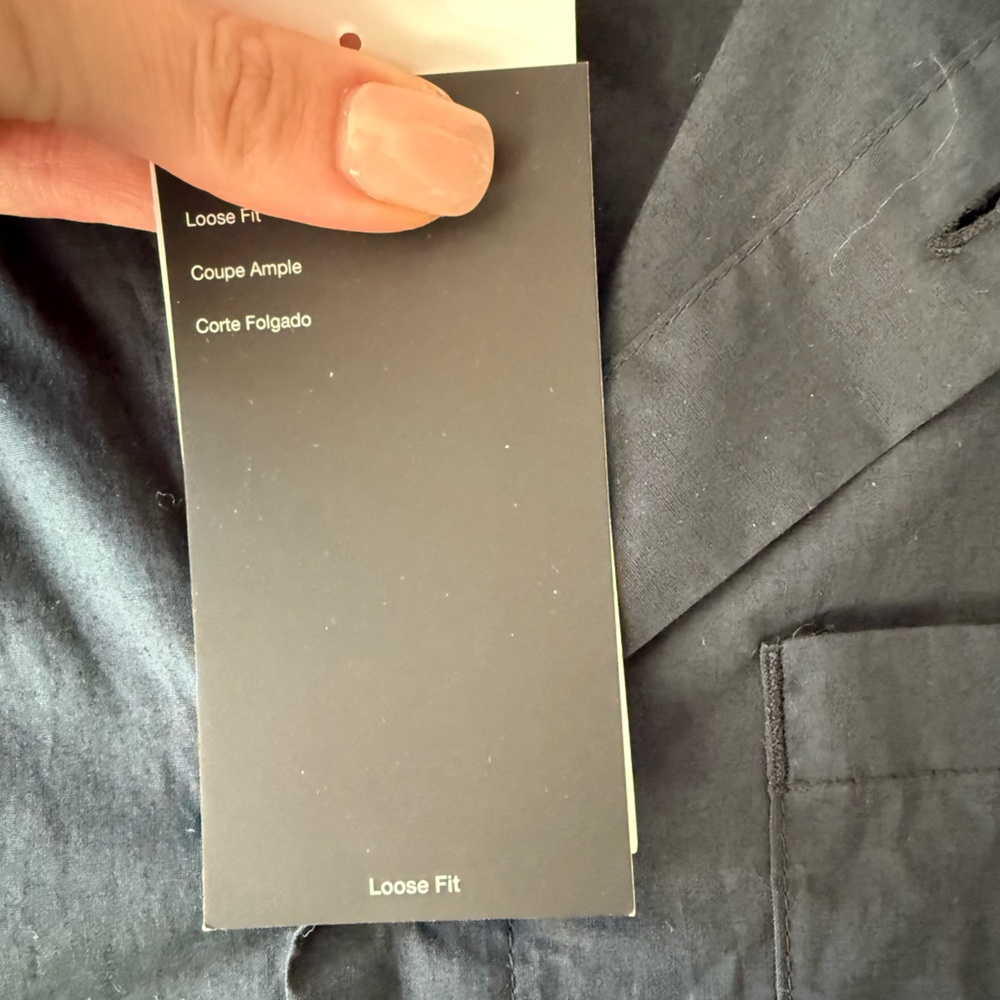 NWT Nike oversize loose fit button down top - size small - Picture 8 of 10